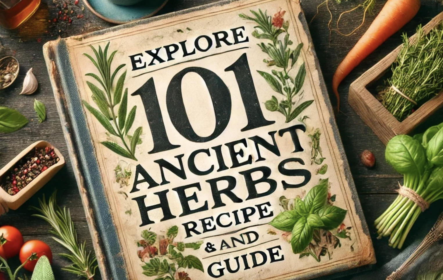 The Healing Power of 101 Ancient Herbs: Recipes, Uses, and a Guide to Wellness